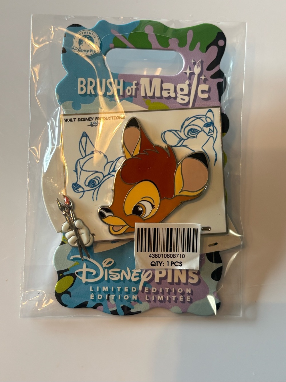 Bambi Pin – Brush of Magic – Limited Edition
 3,750